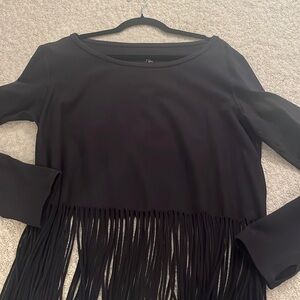 Nancy Rose fringe sweatshirt